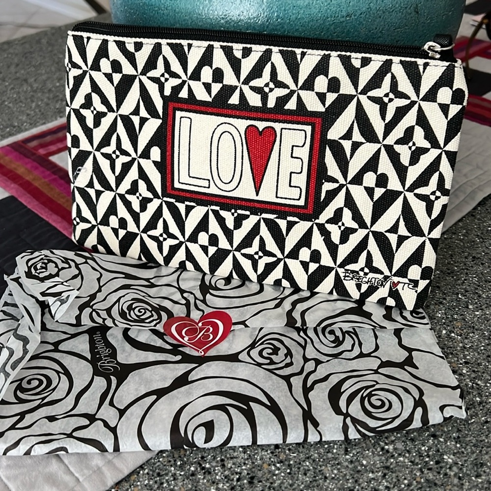 Brighton zippered pouch bag